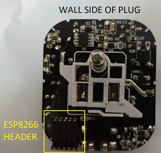 Wall Side of Board alt text