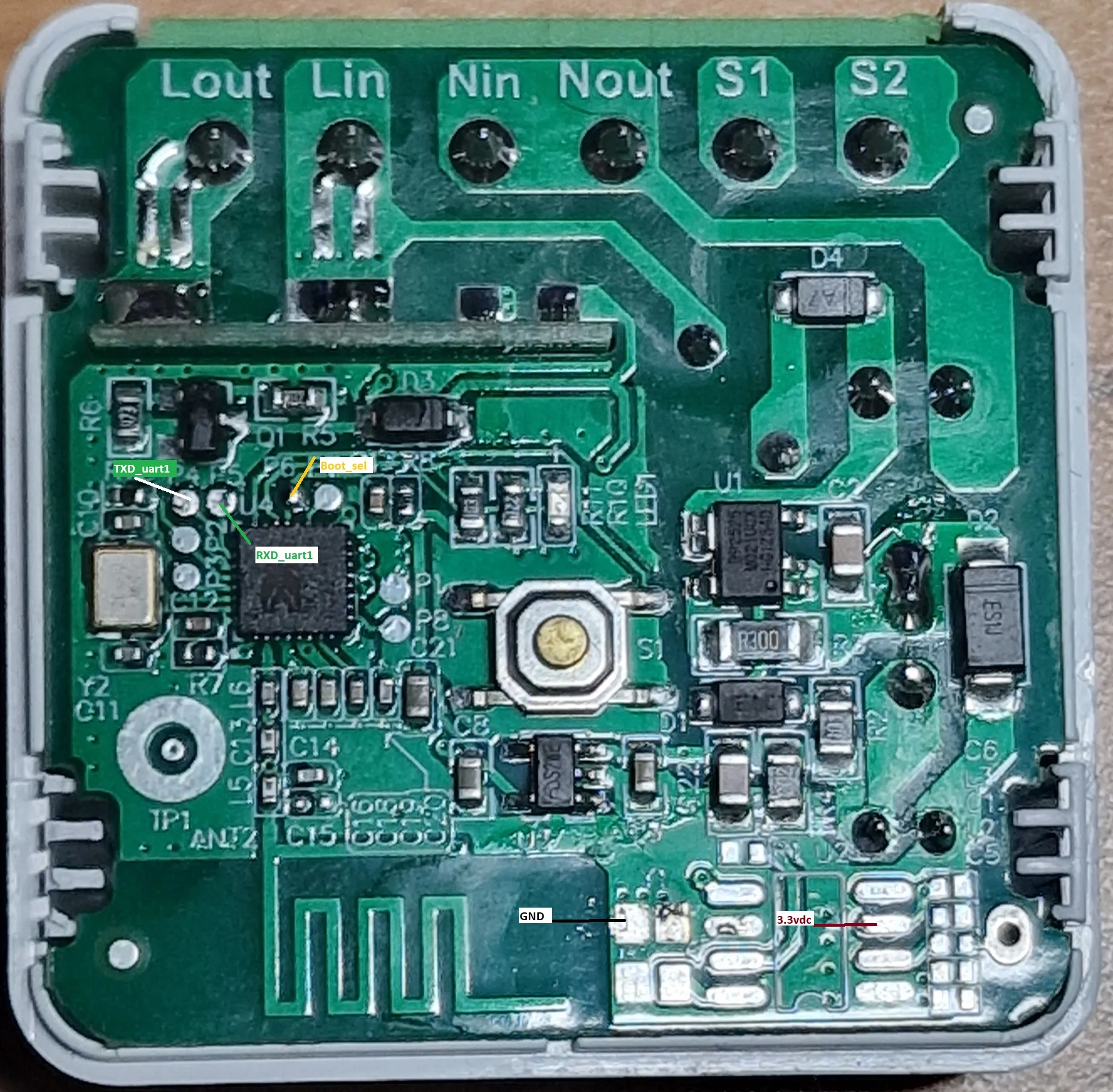 UART PINOUT Uart Pinout
